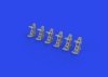 Eduard 632191 Luftwaffe rudder pedals PRINT 1/32